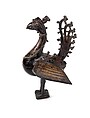 Peacock-Shaped Incense Burner, Brass
